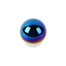 Load image into Gallery viewer, BRAND NEW Universal JDM Aluminum Burnt Blue Round Ball Manual Gear Shift Knob Shifter M8 M10 M12