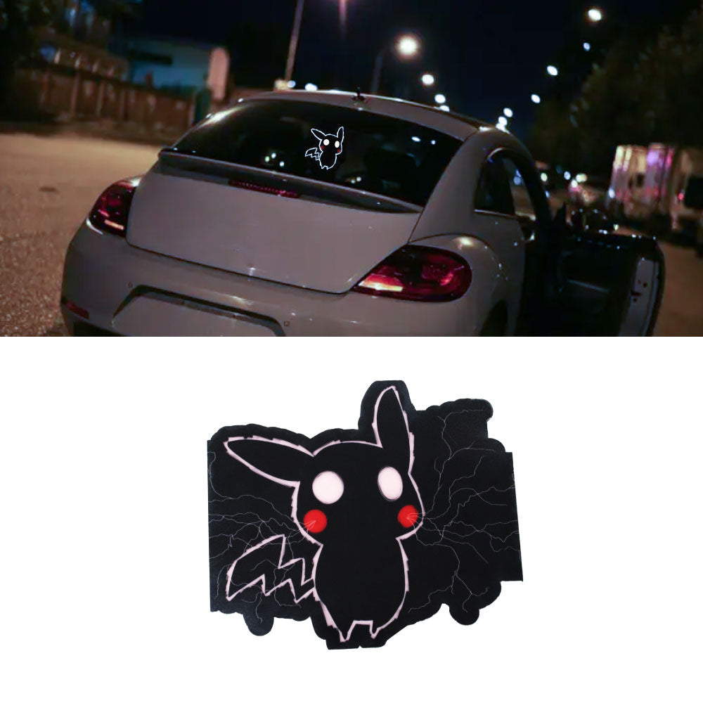 BRAND NEW PIKACHU JDM Glow Panel Electric Lamp Interior LED Light Sticker Window Flashing