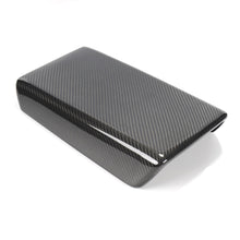 Load image into Gallery viewer, Brand New Real Carbon Fiber Center Console Armrest Box Cover For 2017-2025 Tesla Model 3 &amp; Model Y