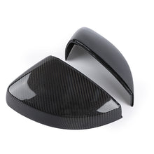 Load image into Gallery viewer, Brand New Audi RS3 2017-2021 Real Carbon Fiber Side View Mirror Cover Replacement Caps Fits Without Lane Assist