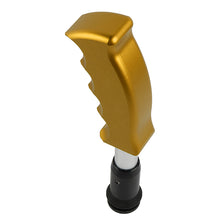 Load image into Gallery viewer, Brand New JDM Gold Aluminum Slotted Pistol Grip Handle Automatic Shift Knob Lever Shifter