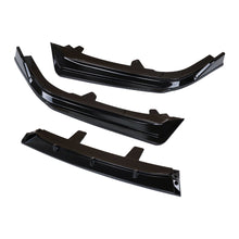 Load image into Gallery viewer, BRAND NEW 2021-2022 HONDA ACCORD JDM 3PCS GLOSSY BLACK FRONT BUMPER LIP SPLITTER KIT