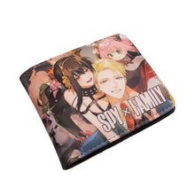 Load image into Gallery viewer, Brand New Unisex SPY X Family Anya Forger Anime Purse Short Bifold Fashion Leather Wallet