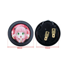 Load image into Gallery viewer, Brand New Universal Anime Hentai Car Horn Button Black Steering Wheel Center Cap
