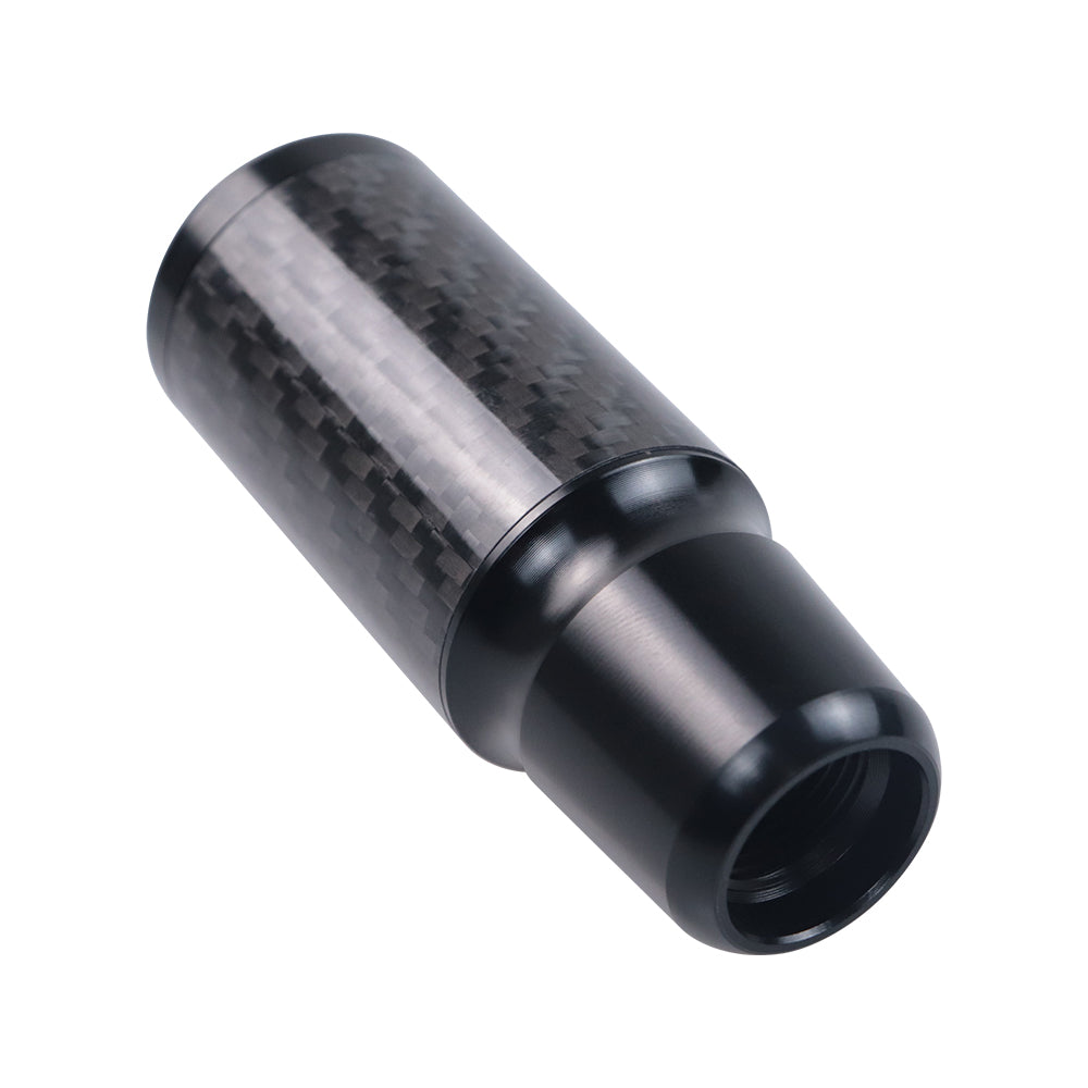 Brand New Universal Mugen Black Real Carbon Fiber Racing Gear Stick Shift Knob For MT Manual M12 M10 M8