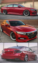 Load image into Gallery viewer, Brand New Yofer 2018-2022 Honda Accord San Marino Red Add-On Side Skirt Extensions Splitter