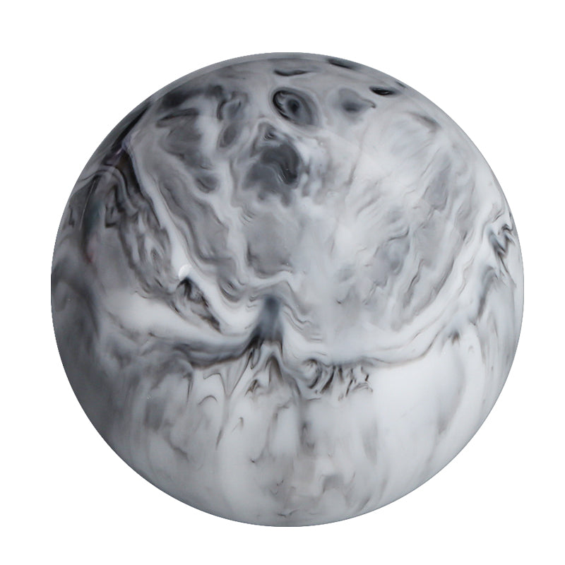 BRAND NEW UNIVERSAL JDM Pearl Round Starball White/Black Manual Gear Stick Shift Knob Lever Shifter M8 M10 M12