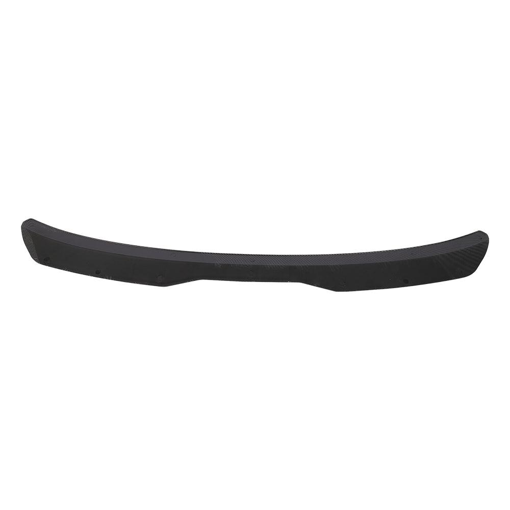 Brand New Car Rear Trunk Wing Spoiler ABS Carbon Fiber Look Modified Lip Universal Fit