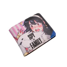 Load image into Gallery viewer, Brand New Unisex SPY X Family Anya Forger Anime Purse Short Bifold Fashion Leather Wallet