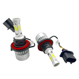 Brand New Premium Design H13 LED Headlight Bulb Pack 16000 Lumen 6500K Bright White
