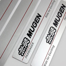 Load image into Gallery viewer, BRAND NEW 4PCS MUGEN STAINLESS STEEL DOOR SILL ENTRY GUARD FOR 2006-2011 HONDA CIVIC 4DR SEDAN