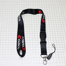 Load image into Gallery viewer, BRAND NEW CUSCO Car Keychain Tag Rings Keychain JDM Drift Lanyard Black