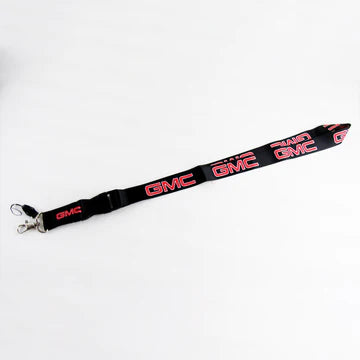BRAND NEW GMC Car Keychain Tag Rings Keychain JDM Drift Lanyard Black