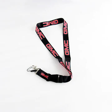 BRAND NEW GMC Car Keychain Tag Rings Keychain JDM Drift Lanyard Black