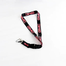 BRAND NEW GMC Car Keychain Tag Rings Keychain JDM Drift Lanyard Black