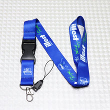 Load image into Gallery viewer, BRAND NEW ILLEST BRIDE Car Keychain Tag Rings Keychain JDM Drift Lanyard Blue