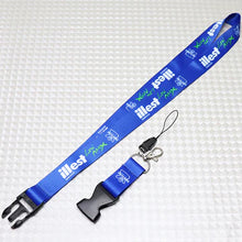 Load image into Gallery viewer, BRAND NEW ILLEST BRIDE Car Keychain Tag Rings Keychain JDM Drift Lanyard Blue