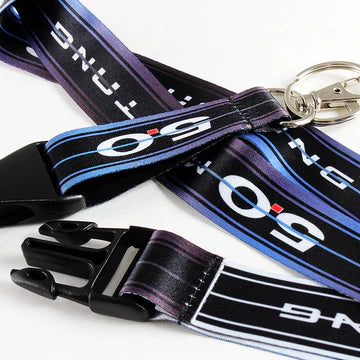 BRAND NEW MUSTANG 5.0 Car Keychain Tag Rings Keychain JDM Drift Lanyard Black
