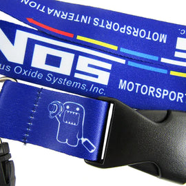 BRAND NEW NOS Car Keychain Tag Rings Keychain JDM Drift Lanyard Blue