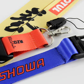 BRAND NEW SPOON SPORTS Car Keychain Tag Rings Keychain JDM Drift Lanyard