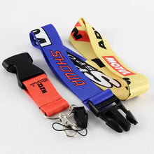 Load image into Gallery viewer, BRAND NEW SPOON SPORTS Car Keychain Tag Rings Keychain JDM Drift Lanyard