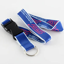 Load image into Gallery viewer, BRAND NEW SUBARU STI IMPREZA JDM Car Keychain Tag Rings Keychain JDM Drift Lanyard