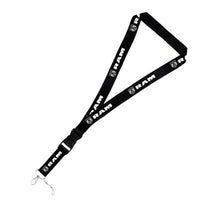 Load image into Gallery viewer, BRAND NEW Dodge RAM Car Keychain Tag Rings Keychain JDM Drift Lanyard Black