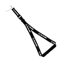 Load image into Gallery viewer, BRAND NEW Dodge RAM Car Keychain Tag Rings Keychain JDM Drift Lanyard Black