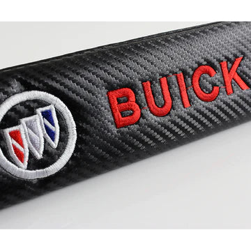 Brand New Universal 2PCS BUICK Carbon Fiber Car Seat Belt Covers Shoulder Pad