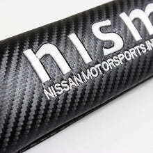 Load image into Gallery viewer, Brand New Universal 2PCS Nismo Carbon Fiber Car Seat Belt Covers Shoulder Pad