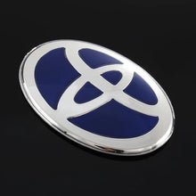 Load image into Gallery viewer, BRAND NEW JDM BLUE TOYOTA EMBLEM FOR STEERING WHEEL 47MM X 68MM