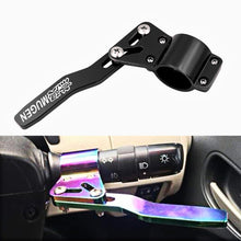 Load image into Gallery viewer, Brand New Mugen Universal Car Turn Signal Lever Black Extender Steering Wheel Turn Rod Position Up
