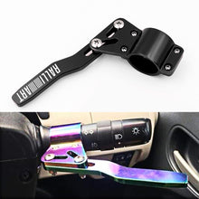Load image into Gallery viewer, Brand New Ralliart Universal Car Turn Signal Lever Black Extender Steering Wheel Turn Rod Position Up