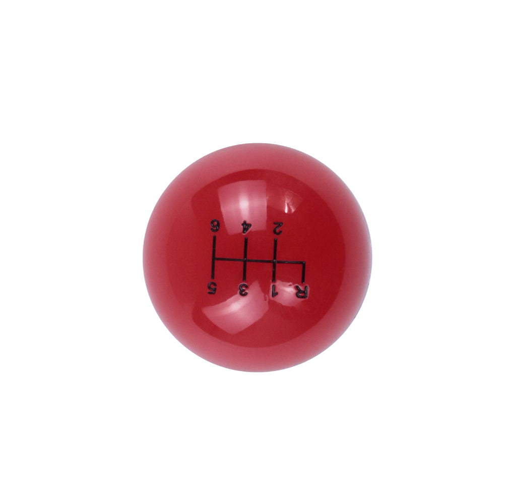 Brand New TRD Red Ball Round Shift knob 6 Speed For TOYOTA with M12 x 1.25 Adapter