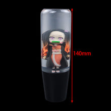 Load image into Gallery viewer, Brand New Universal Anime Character Crystal Clear Stick Car Manual Gear Shift Knob Shifter Lever Cover