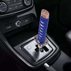 Brand New Universal Japanese Katana Samurai Sword Shift Gear Knob Lever Shifter Gear Metal Aluminum