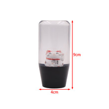 Load image into Gallery viewer, Brand New 1PCS Universal 9CM JDM Clear Fortune Cat Manual Car Black Base Racing Stick Shift Knob M8 M10 M12