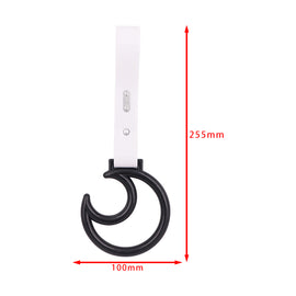 Brand New Moon Black JDM TSURIKAWA Ring Subway Train Bus Handle Strap Charm Drift