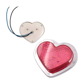 BRAND NEW 2PCS Pink Heart Shaped Side Marker / Accessory / Led Light / Turn Signal