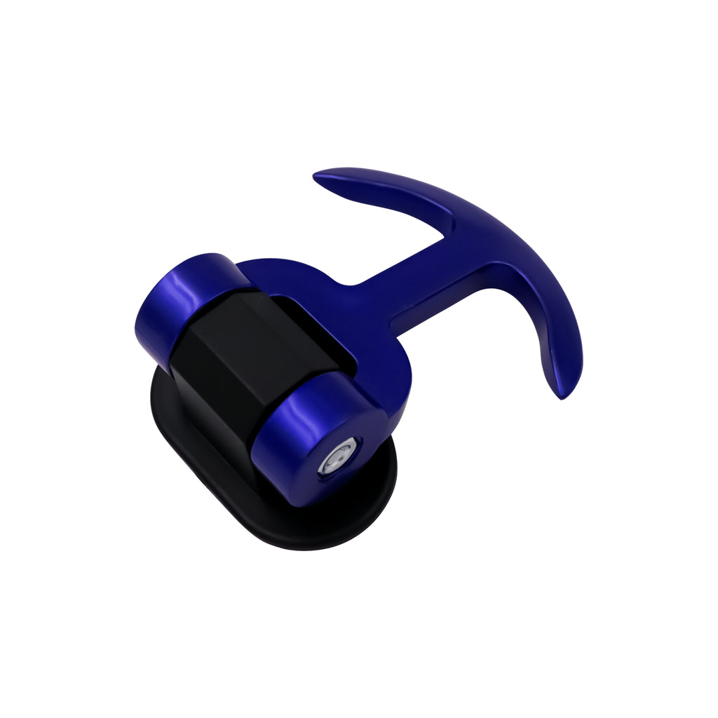 Front Bumper Blue JDM Track Racing Style Tow Hook Set For Front Bumper Blue JDM Track Racing Style Tow Hook Set For