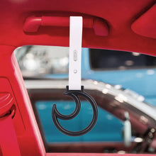 Load image into Gallery viewer, Brand New Moon Black JDM TSURIKAWA Ring Subway Train Bus Handle Strap Charm Drift