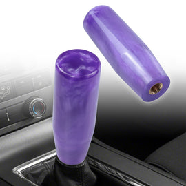 Brand New 12CM Universal Pearl Long Purple Stick Manual Car Gear Shift Knob Shifter M8 M10 M12