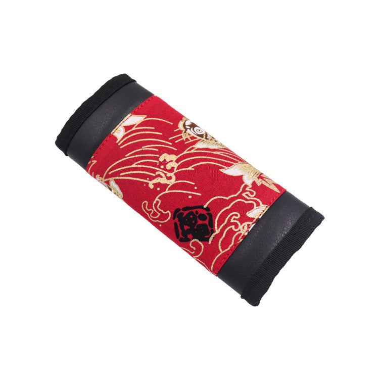 Brand New JDM Sakura Koi FIsh Red Universal Car Handbrake PU Leather Sleeves Cover Kit