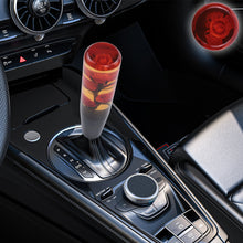 Load image into Gallery viewer, Brand New 1PCS Universal 20CM JDM Clear Red Real Flowers Manual Car Black Base Racing Stick Shift Knob M8 M10 M12