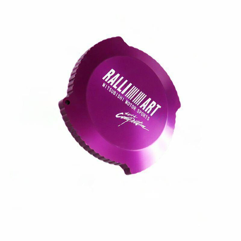 Brand New Ralliart Purple Aluminum Racing Engine Oil Filler Cap For MITSUBISHI