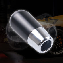 Load image into Gallery viewer, Brand New Universal JDM Duracon Black-Silver Manual Racing Gear Stick Shift Knob Shifter M8 M10 M12