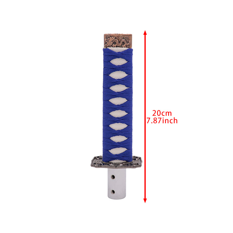 Brand New Universal Japanese Katana Samurai Sword Shift Gear Knob Lever Shifter Gear Metal Aluminum