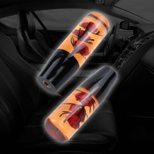Load image into Gallery viewer, Brand New 1PCS Universal 15CM JDM Clear Red Real Flowers Manual Car Black Base Racing Stick Shift Knob M8 M10 M12