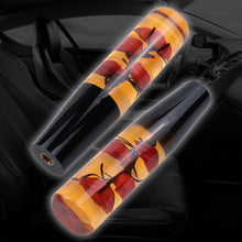 Load image into Gallery viewer, Brand New 1PCS Universal 20CM JDM Clear Red Real Flowers Manual Car Black Base Racing Stick Shift Knob M8 M10 M12