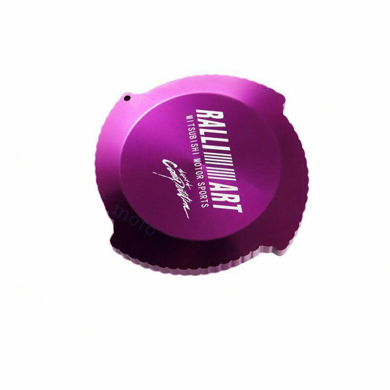 Brand New Ralliart Purple Aluminum Racing Engine Oil Filler Cap For MITSUBISHI